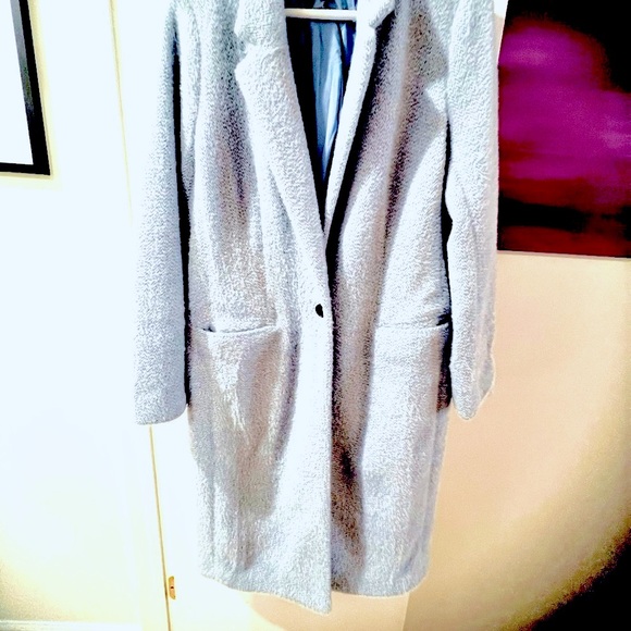 Loft cozy Herringbone Coat Large TALL - Picture 5 of 5